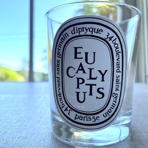 Diptyque Candle Jar (Empty) - Eucalyptus